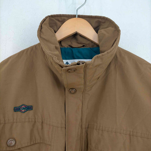 コロンビア Columbia ロゴワッペン ナイロンジャケット メンズ import:L