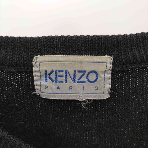 ケンゾーパリス KENZO PARIS 80-90s Vネック ウールニット メンズ