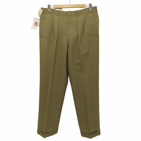 バーバリーズ BURBERRYS 80-90s 2タックウールスラックス メンズ 88