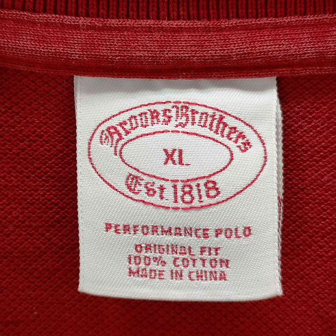 ブルックスブラザーズ BROOKS BROTHERS 鹿の子ポロシャツ メンズ JPN:XL