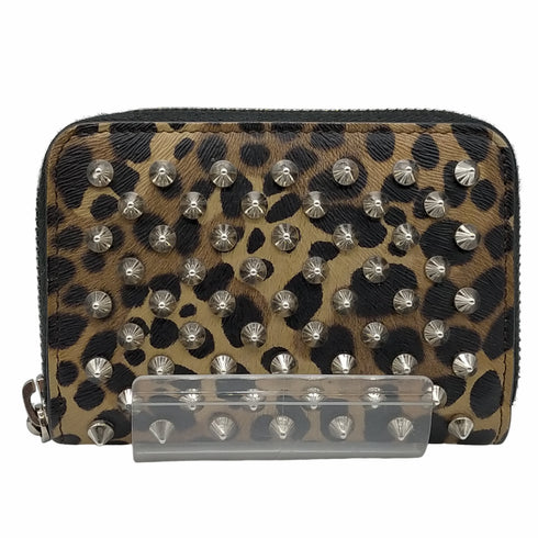 クリスチャンルブタン CHRISTIAN LOUBOUTIN W PANETTONE COIN PURSE CALF スタッズ スパイク パネトーネ コインケース レディース