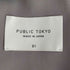 パブリックトウキョウ PUBLIC TOKYO 23SS サマーオルタネイトシャツジャケット メンズ JPN:1