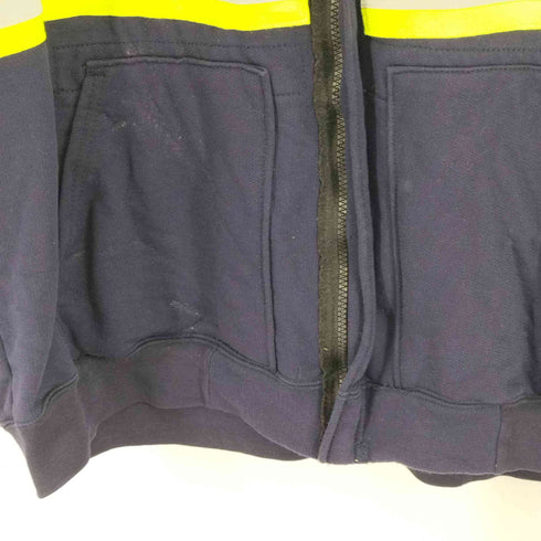 ナショナル セーフティ アパレル NATIONAL SAFETY APPAREL リフレクター デザインジップアップパーカー メンズ JPN:XL