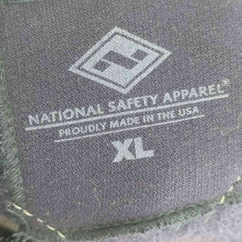 ナショナル セーフティ アパレル NATIONAL SAFETY APPAREL リフレクター デザインジップアップパーカー メンズ JPN:XL