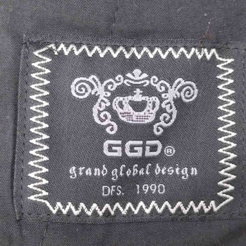 ジージーディー GGD ネップ アジャスター加工 ウールスラックス メンズ JPN:3