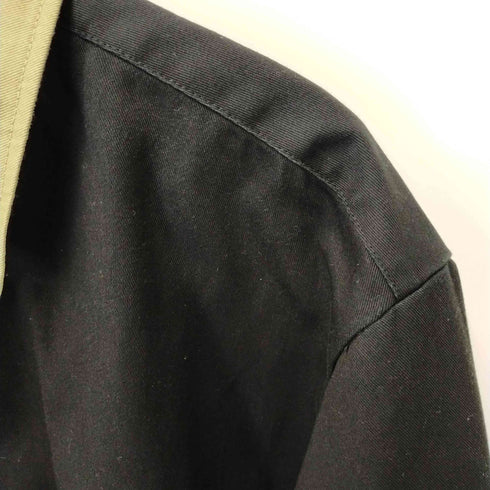 ディッキーズ Dickies TC素材バイカラーワークシャツ メンズ import:XL