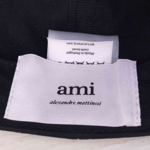 アミアレクサンドルマテュッシ AMI ALEXANDRE MATTIUSSI AMI DE COEUR CREW CAP アミ ドゥ クール キャップ メンズ