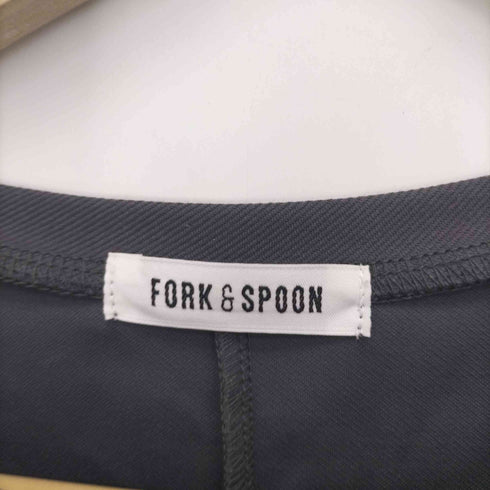 フォークアンドスプーン FORK&SPOON ハイゲージツイルカットワンピース レディース ONE SIZE