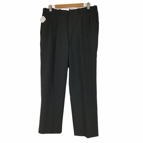MARZOTTO ストライプ 2タック スラックス メンズ