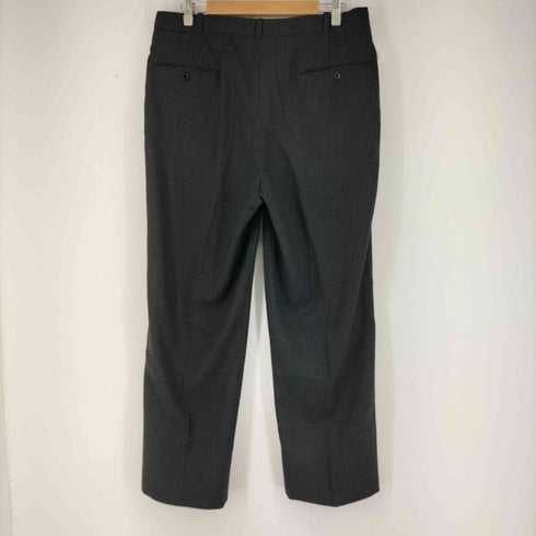 MARZOTTO ストライプ 2タック スラックス メンズ