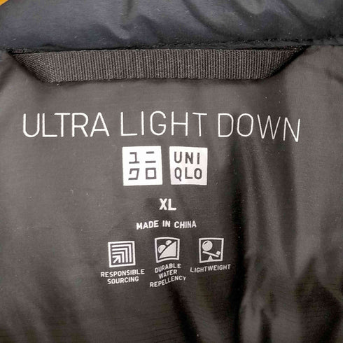 ユニクロ UNIQLO ウルトラライトダウンウェーブキルトジャケット メンズ JPN:XL