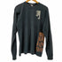 palm graphics OLD 多面刷り メッセージプリント 長袖 Tシャツ メンズ JPN:2
