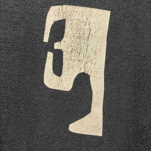 palm graphics OLD 多面刷り メッセージプリント 長袖 Tシャツ メンズ JPN:2