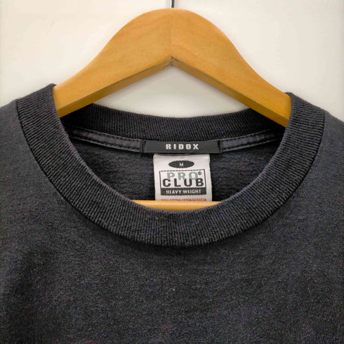 プロクラブ PRO CLUB RIDOX プリント 長袖 Tシャツ メンズ import:M