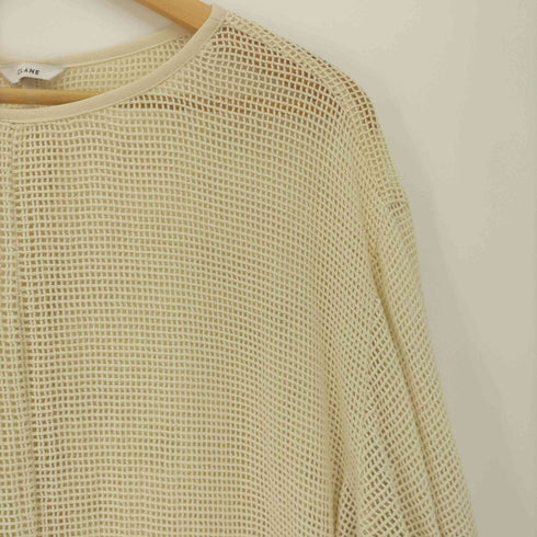 クラネ CLANE 22SS LOOSE MESH TOPS ルーズ メッシュ トップス レディース JPN:2