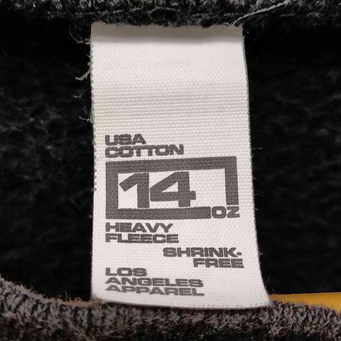 ロサンゼルスアパレル LOS ANGELES APPAREL 14OZ クルーネックスウェット メンズ import:S