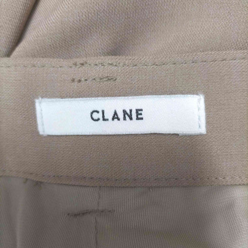 クラネ CLANE 20AW BASIC TUCK PANTS ベーシック トラック パンツ レディース JPN:1