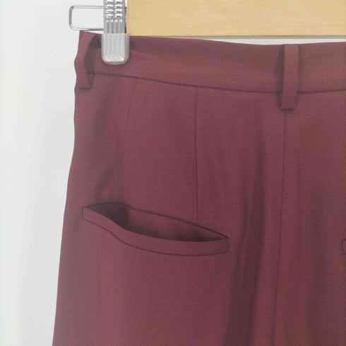 クラネ CLANE 2タック ベーシック スラックス パンツ レディース