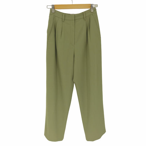 クラネ CLANE 2タック ベーシック スラックス パンツ レディース