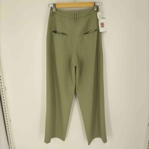 クラネ CLANE 2タック ベーシック スラックス パンツ レディース