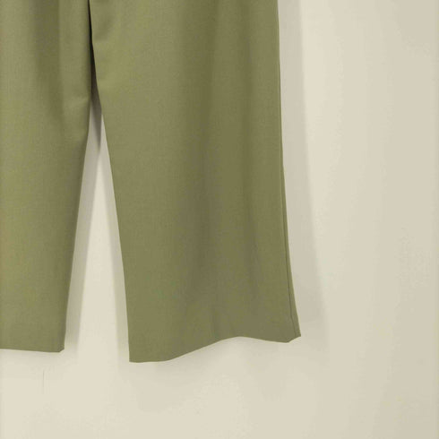 クラネ CLANE 2タック ベーシック スラックス パンツ レディース