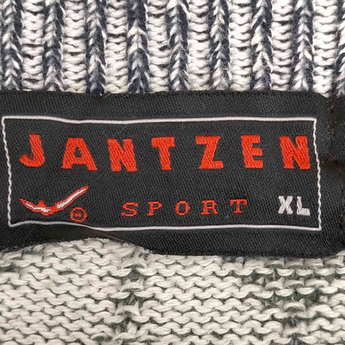 ジャンセン jantzen 90s マルチカラーボーダー コットンニット メンズ JPN:XL