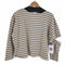 ロクビューティーアンドユースユナイテッドアローズ 6 BEAUTY & YOUTH UNITED ARROWS BORDER SLIT SLEEVE PULLOVER/プルオーバー レディース JPN:36