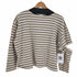 ロクビューティーアンドユースユナイテッドアローズ 6 BEAUTY & YOUTH UNITED ARROWS BORDER SLIT SLEEVE PULLOVER/プルオーバー レディース JPN:36