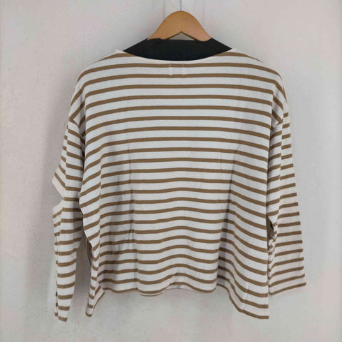 ロクビューティーアンドユースユナイテッドアローズ 6 BEAUTY & YOUTH UNITED ARROWS BORDER SLIT SLEEVE PULLOVER/プルオーバー レディース JPN:36