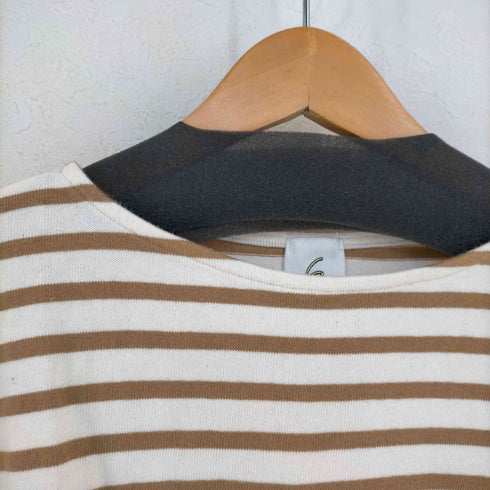 ロクビューティーアンドユースユナイテッドアローズ 6 BEAUTY & YOUTH UNITED ARROWS BORDER SLIT SLEEVE PULLOVER/プルオーバー レディース JPN:36