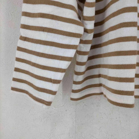 ロクビューティーアンドユースユナイテッドアローズ 6 BEAUTY & YOUTH UNITED ARROWS BORDER SLIT SLEEVE PULLOVER/プルオーバー レディース JPN:36