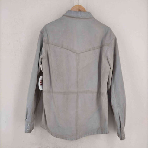バフィ BAFFY ピッグレザー ウエスタンシャツ メンズ JPN:L