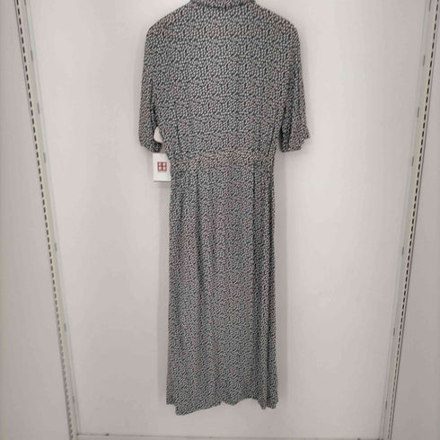 ザラ ZARA フラワー L/S シャツワンピース レディース import:S