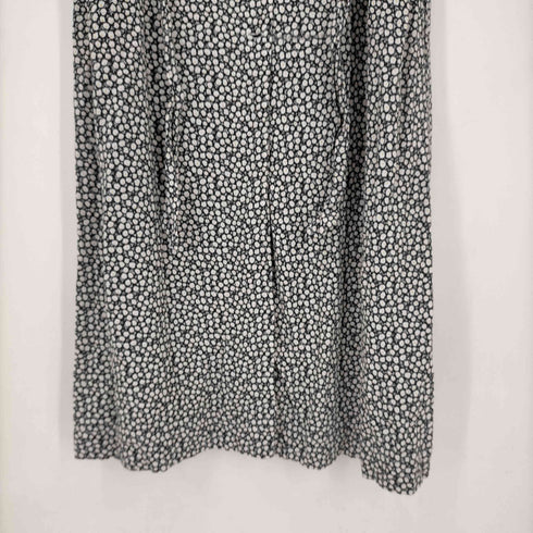 ザラ ZARA フラワー L/S シャツワンピース レディース import:S