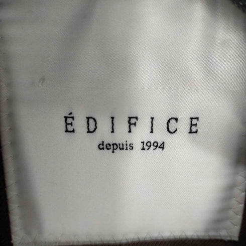 エディフィス EDIFICE Super100s ウールメランジチェスターコート メンズ JPN:S