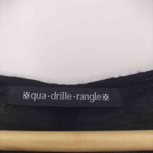 qua drille rangle カドリールラングル パイピングワンピース レディース