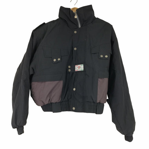 PERCEVAL 90s バイカラー ハイネック比翼 中綿ブルゾン メンズ 98-6