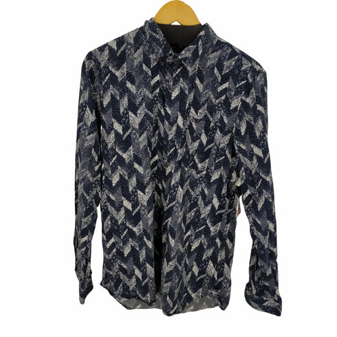 アルマーニエクスチェンジ ARMANI EXCHANGE 総柄長袖シャツ メンズ M