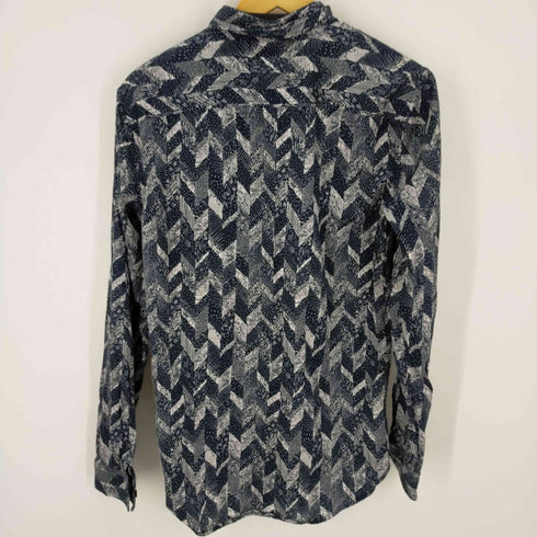 アルマーニエクスチェンジ ARMANI EXCHANGE 総柄長袖シャツ メンズ M