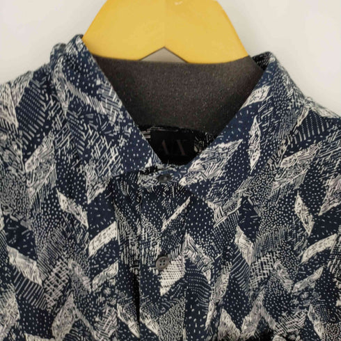 アルマーニエクスチェンジ ARMANI EXCHANGE 総柄長袖シャツ メンズ M