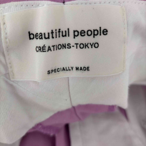 ビューティフルピープル beautiful people HIGH COUNT BASKET TAPERED PANTS レディース JPN:42