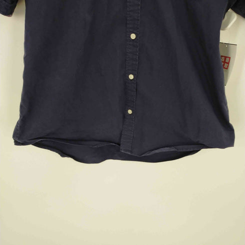 ブラックレーベルクレストブリッジ BLACK LABEL CRESTBRIDGE 半袖シャツ ショルダーチェック メンズ LL