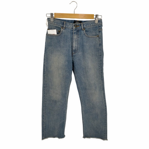 アーペーセー A.P.C. ハイウエストカットオフワイドデニム レディース 26