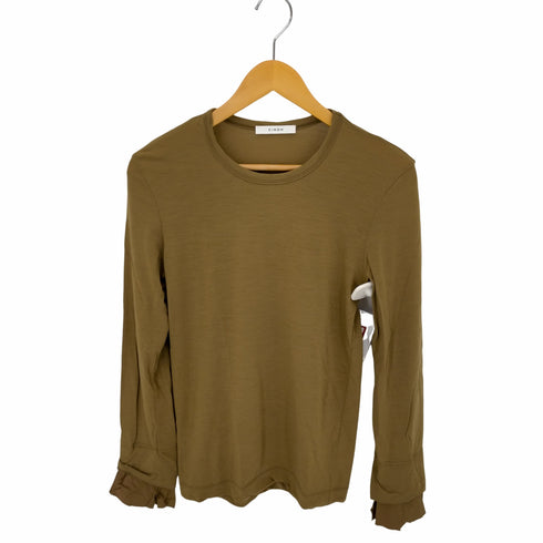 チノ CINOH PLEATS CUFF LONG SLEEVE T-SHIRT レディース JPN:36