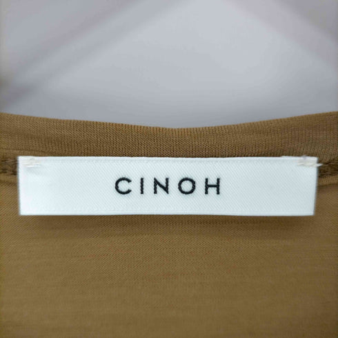チノ CINOH PLEATS CUFF LONG SLEEVE T-SHIRT レディース JPN:36