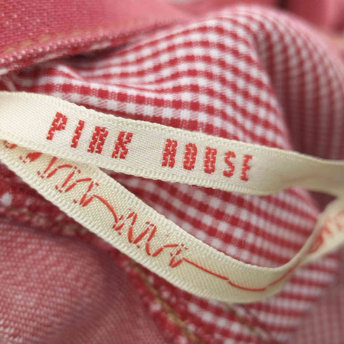 ピンクハウス PINK HOUSE 赤ネーム付きストレッチデニムスカート レディース JPN:M