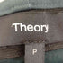 セオリー theory ナイロン混 裾ボタンフライ パンツ レディース P
