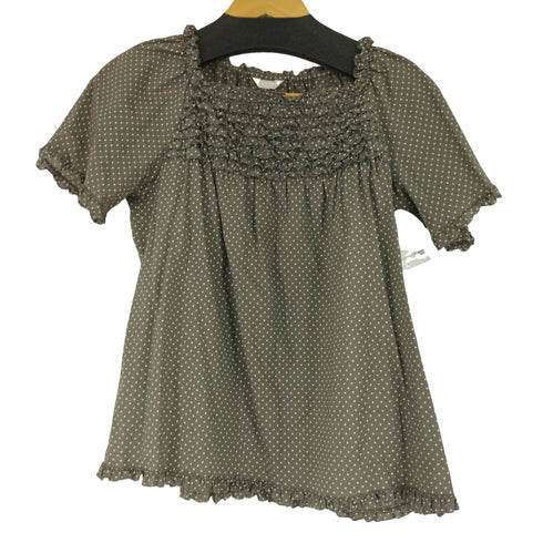 ピンクハウス PINK HOUSE フリル x ドット S/S コットンブラウス レディース ONE SIZE