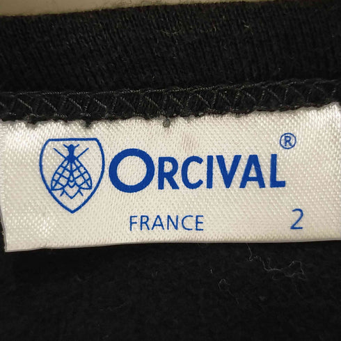 オーチバル ORCIVAL クルーネック スウェットカーディガン レディース JPN:2