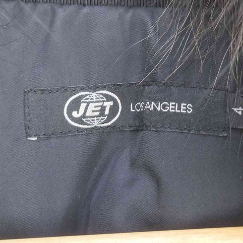 ジェット ロサンゼルス JET LOSANGELES ファー付き ダブルジップ ダウンコート レディース JPN:4